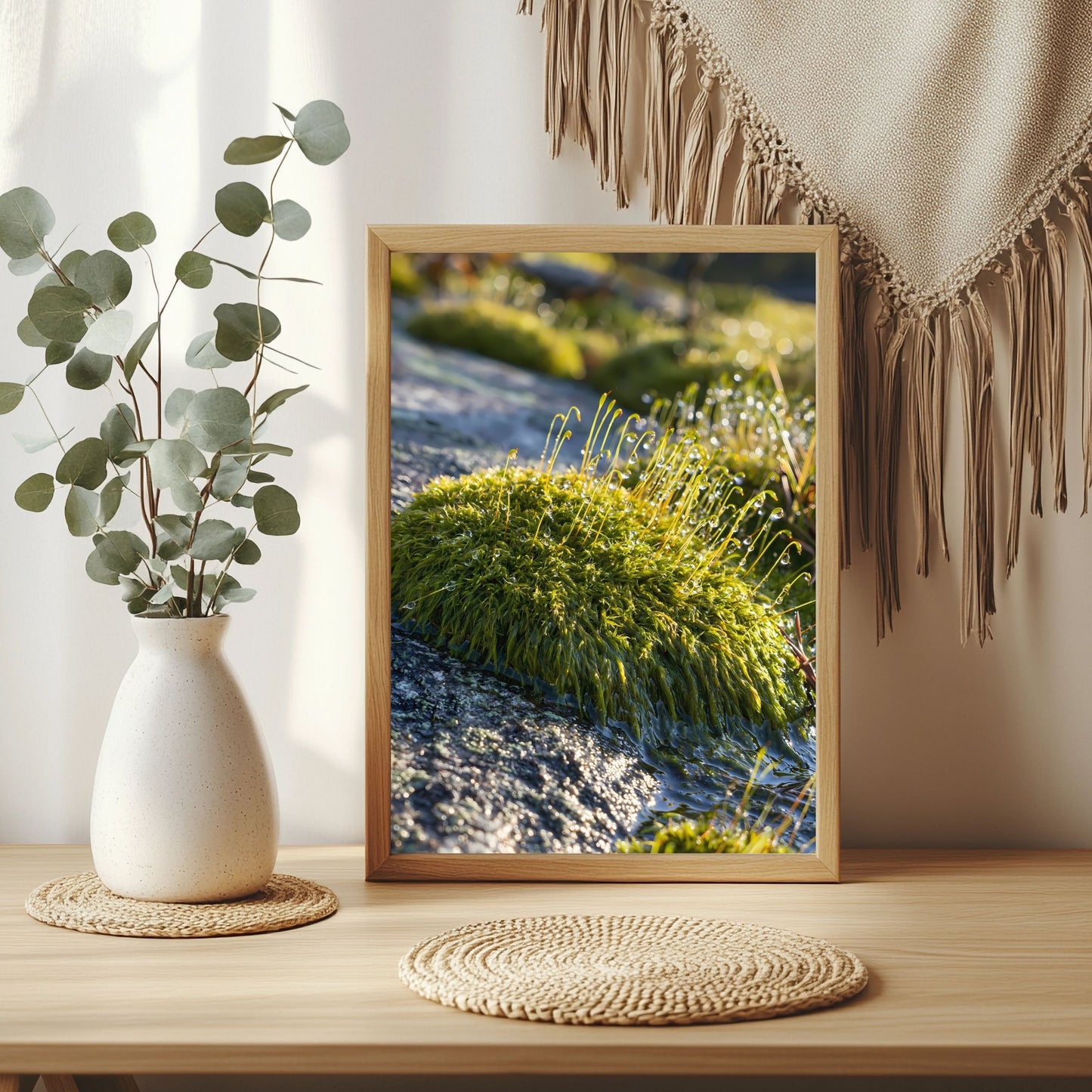 Moos und Granit Poster – Raumansicht 3