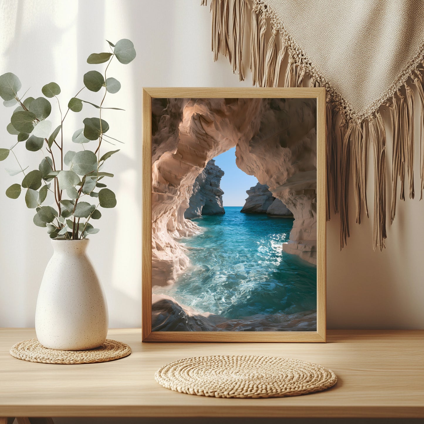 Meeresgrotte Poster – Raumansicht 3
