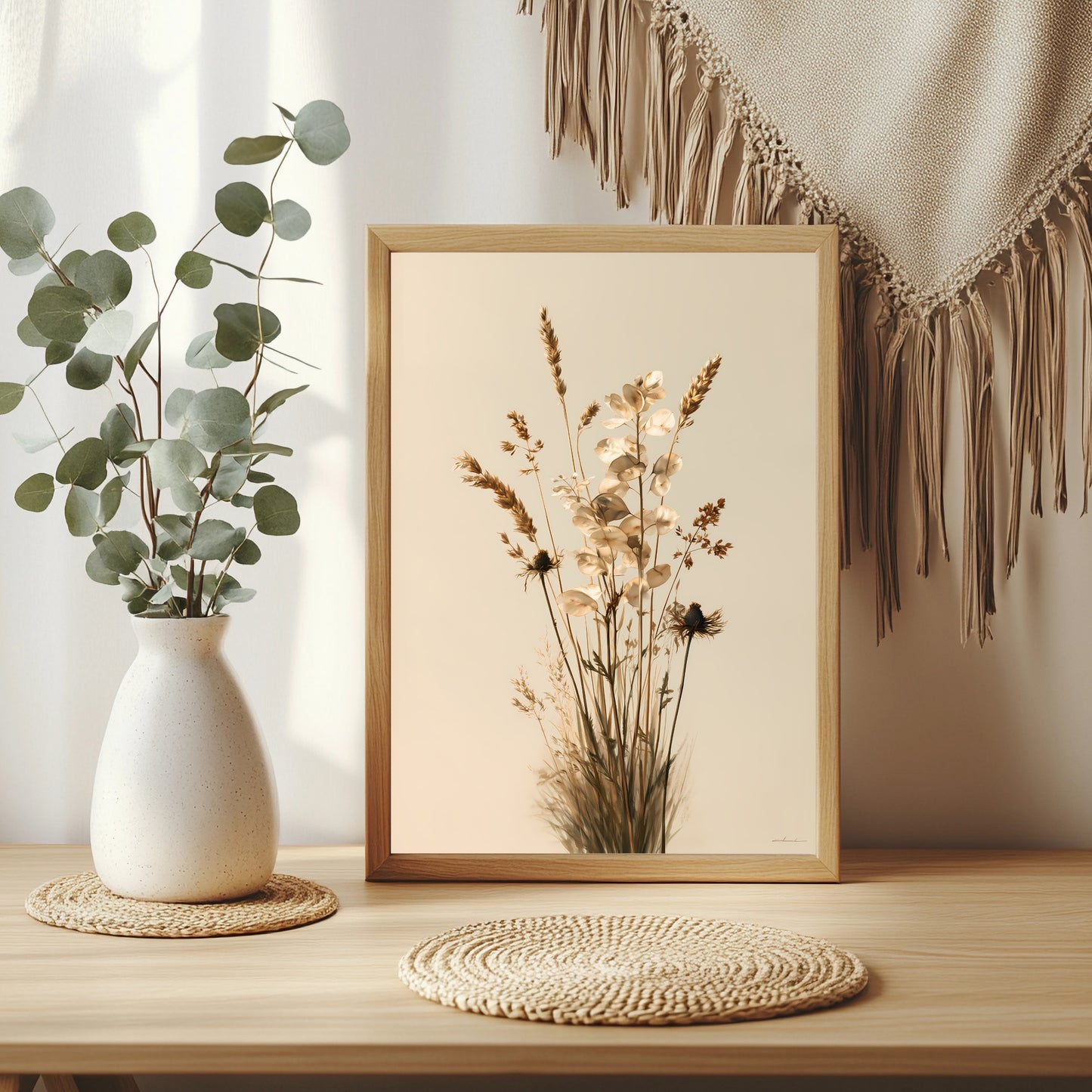Trockenblumen Poster – Raumansicht 3