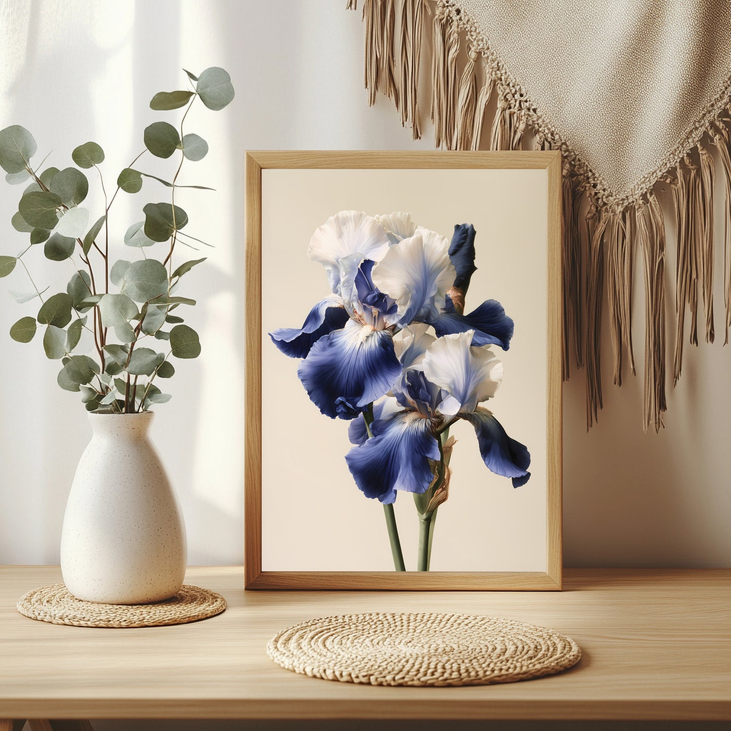 Irisblüten Poster – Raumansicht 3