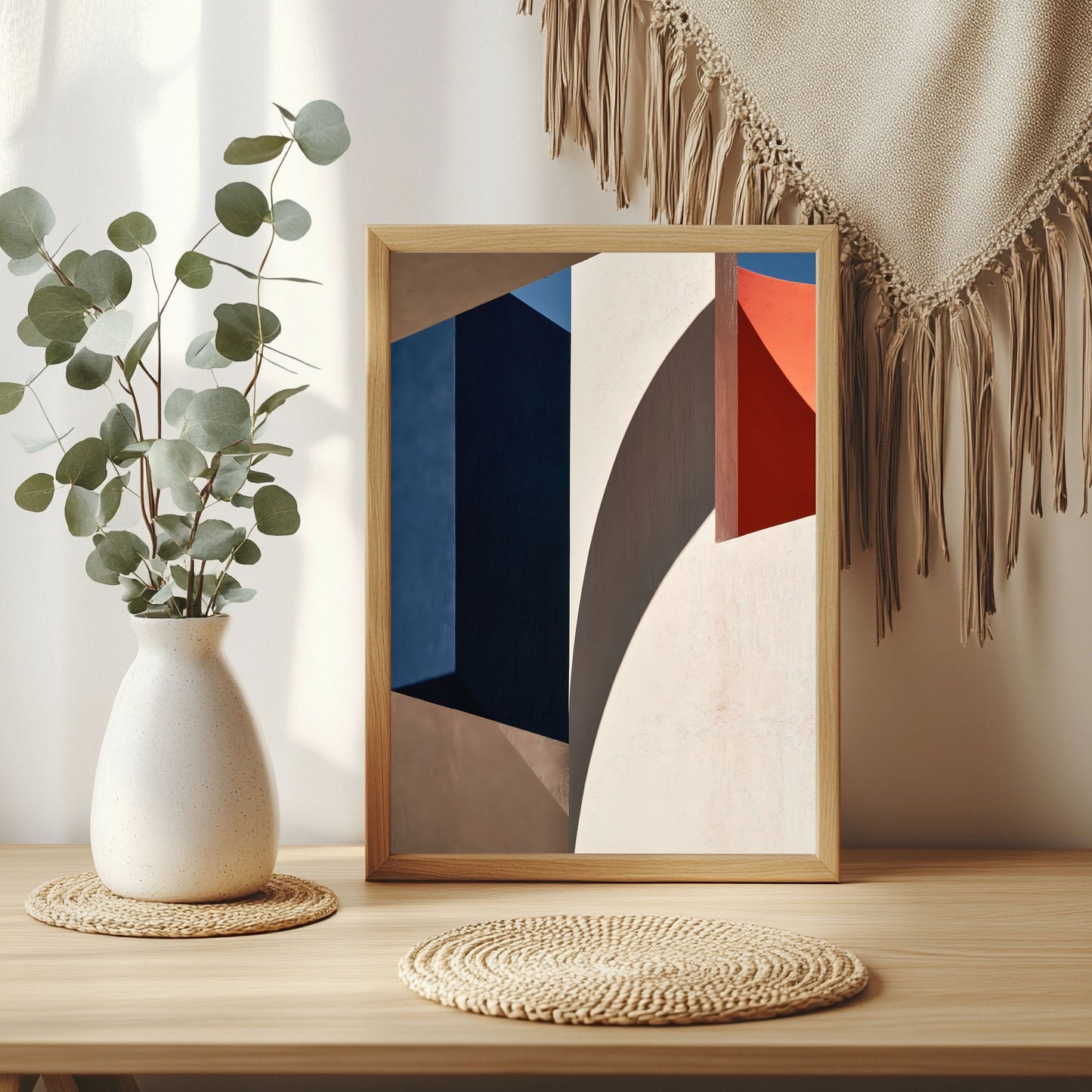 Architektonisches Schattenspiel Poster – Raumansicht 3
