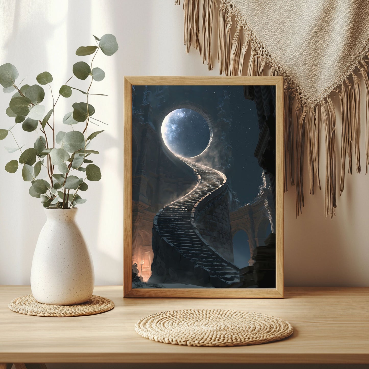 Treppe der Sternwarte Poster – Raumansicht 3