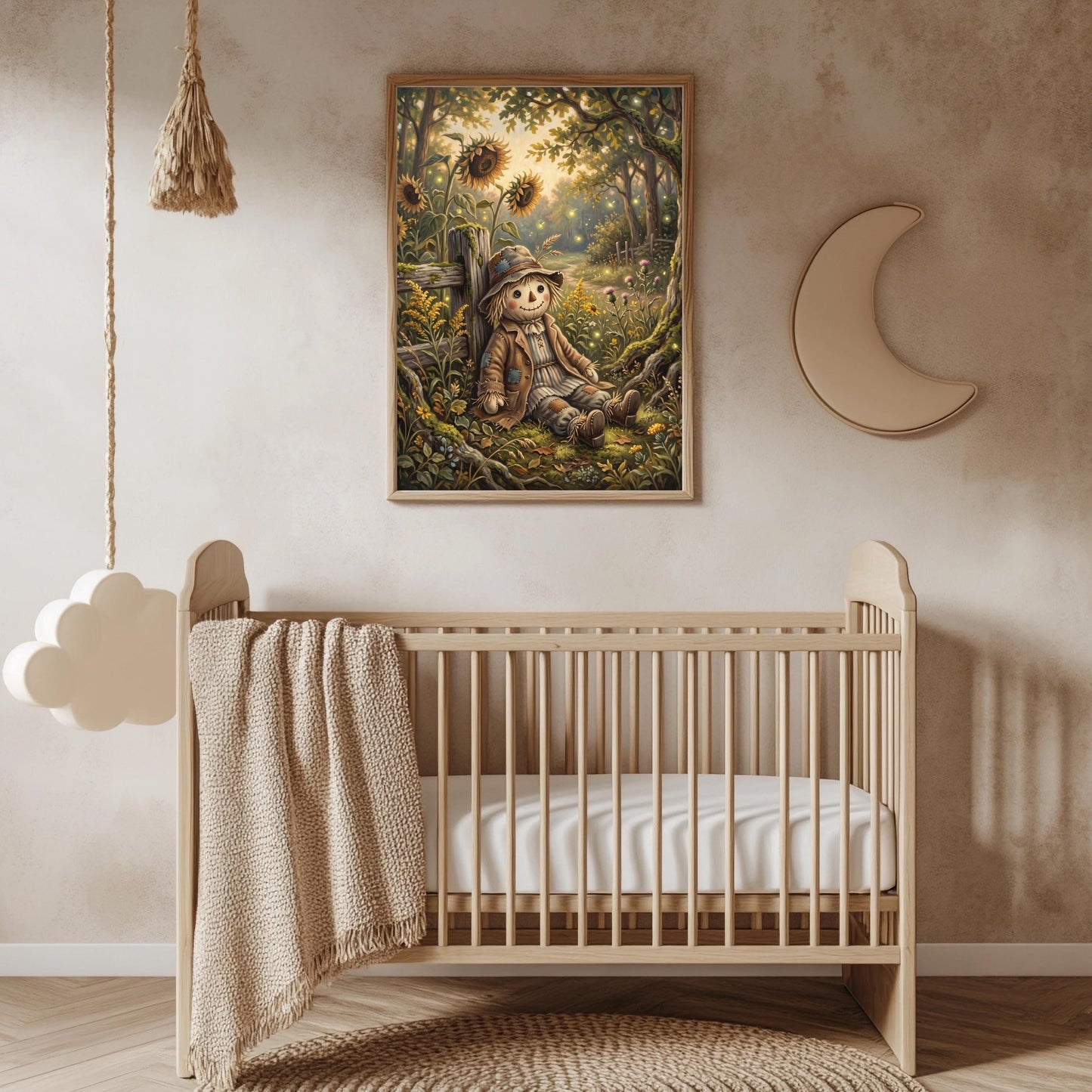3er Poster Set Kinderzimmer Märchenwald