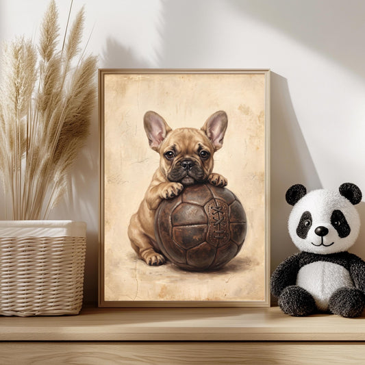 Welpen Sport Poster Set Kinderzimmer