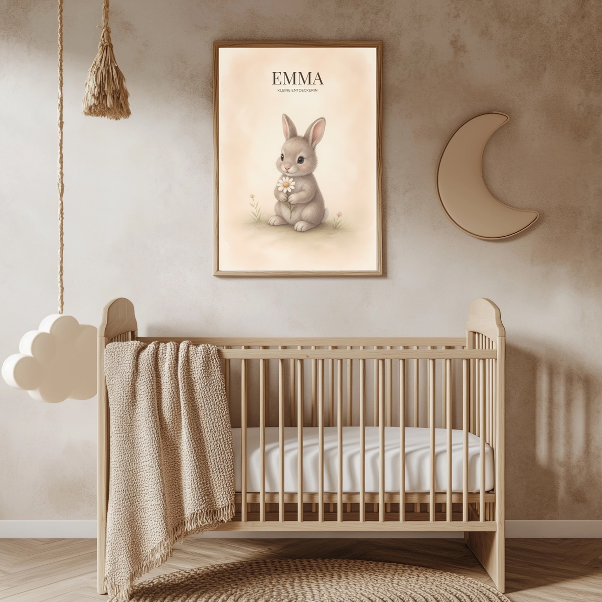 Waldtiere – personalisiertes 3er Poster-Set