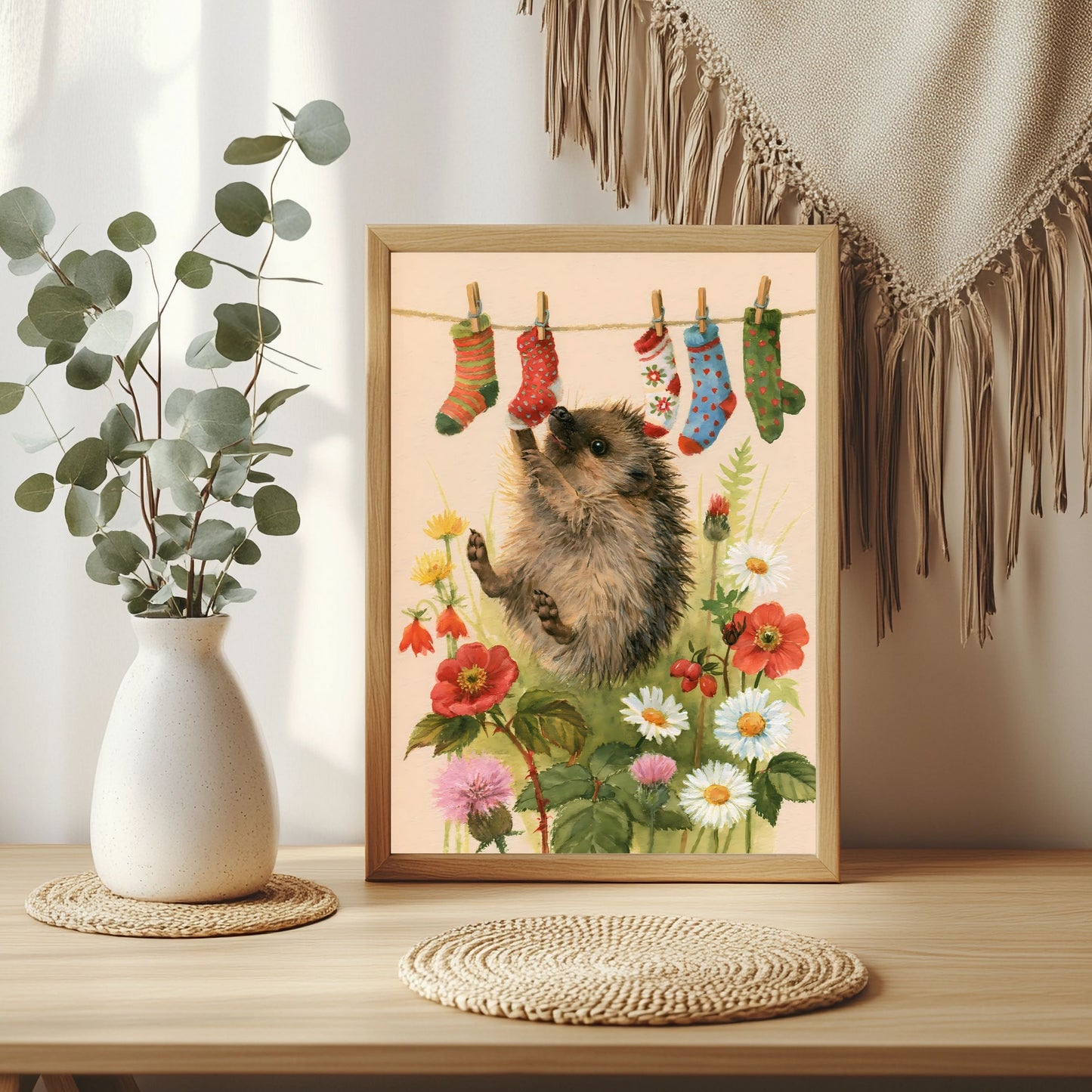 Igel-Waschsalon Poster – Raumansicht 3