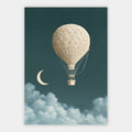 Mondballon Poster – Freisteller