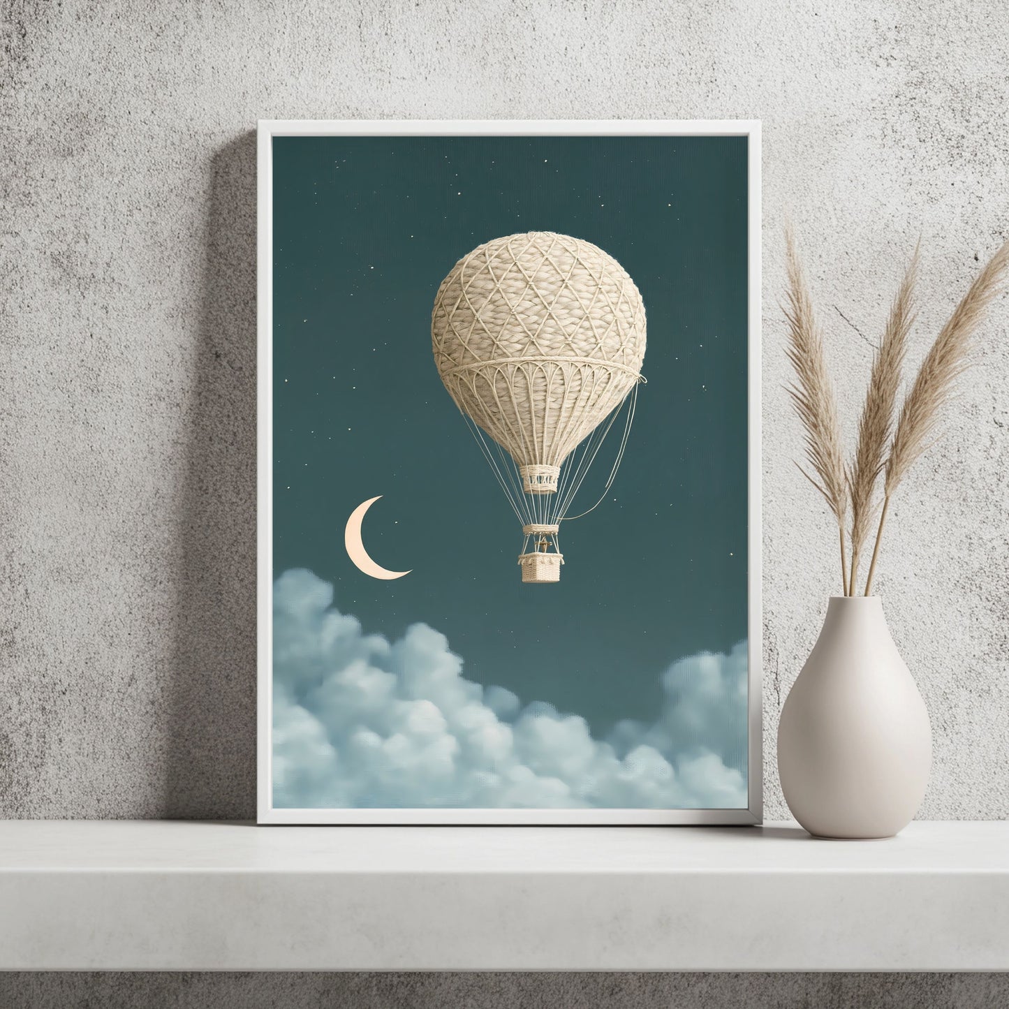 Mondballon Poster – Raumansicht 2