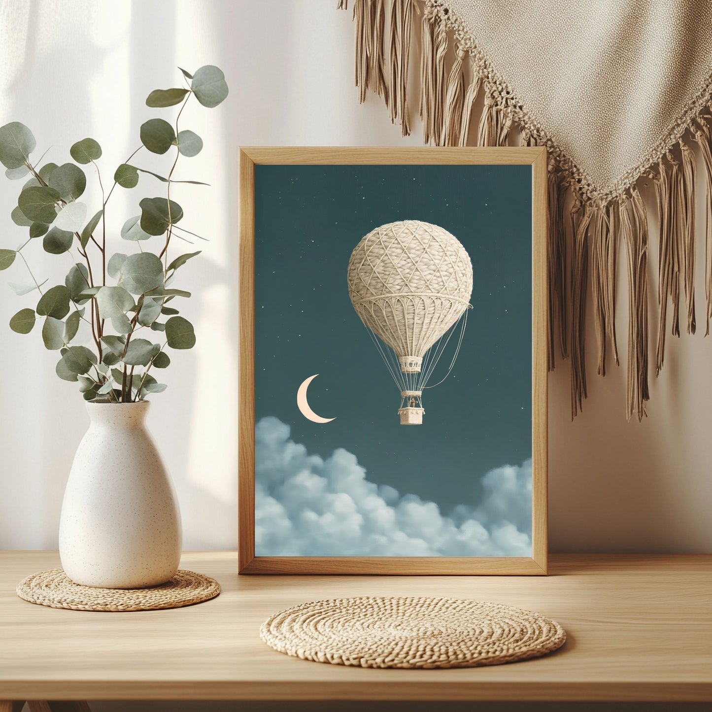 Mondballon Poster – Raumansicht 3