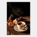 Espresso und Feige Poster – Freisteller