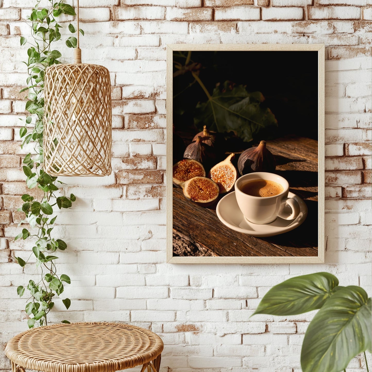 Espresso und Feige Poster – Raumansicht 1