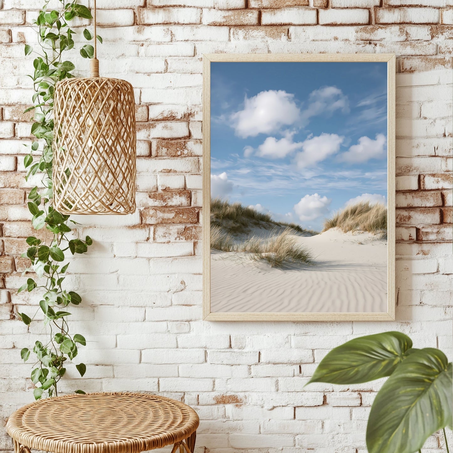 Düne mit Strandgras Poster – Raumansicht 1