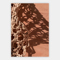 Makramee-Schatten abstrakt Poster – Freisteller