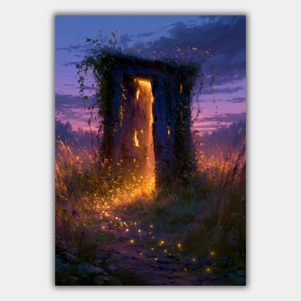 Magische Tür Fantasy Poster – Produktansicht 1