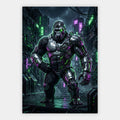 Cyber-Gorilla Poster – Freisteller