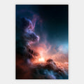 Kosmischer Nebel Poster – Freisteller