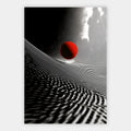 Rote Kugel Poster – Freisteller