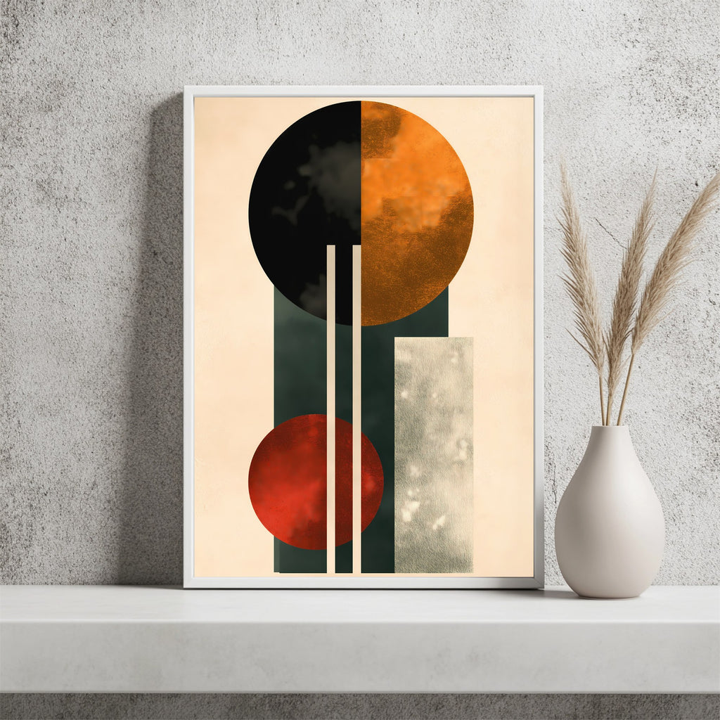 Geometrische Formen Poster – Raumansicht 2