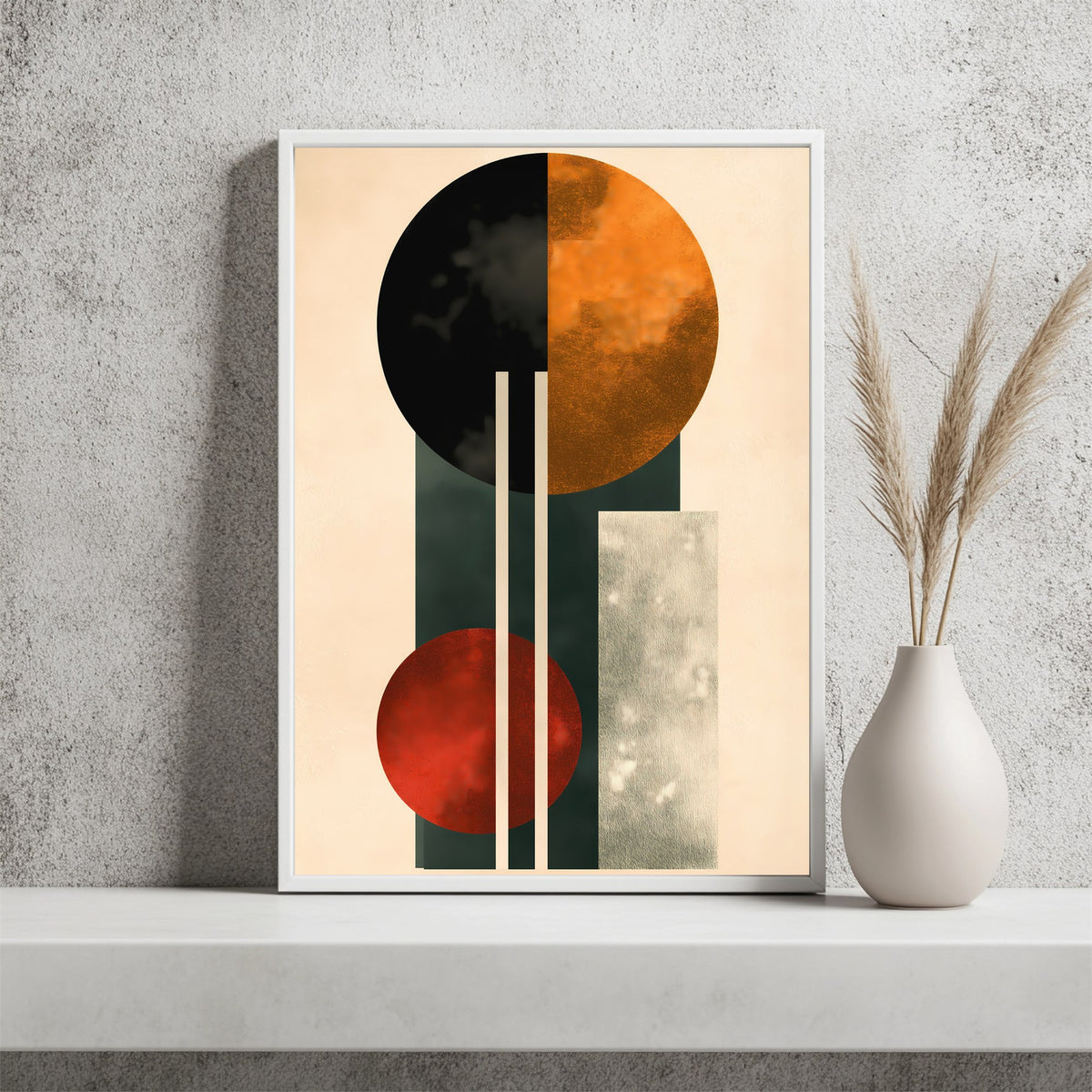 Geometrische Formen Poster – Raumansicht 2