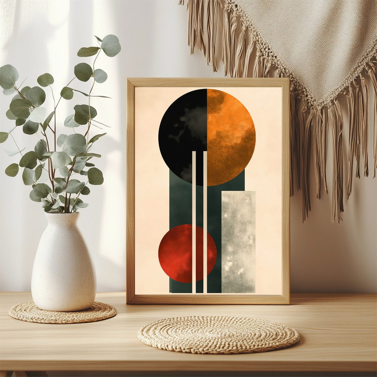 Geometrische Formen Poster – Raumansicht 3