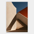 Geometrische Treppe Poster – Freisteller