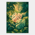 Monstera Blätter Poster – Freisteller