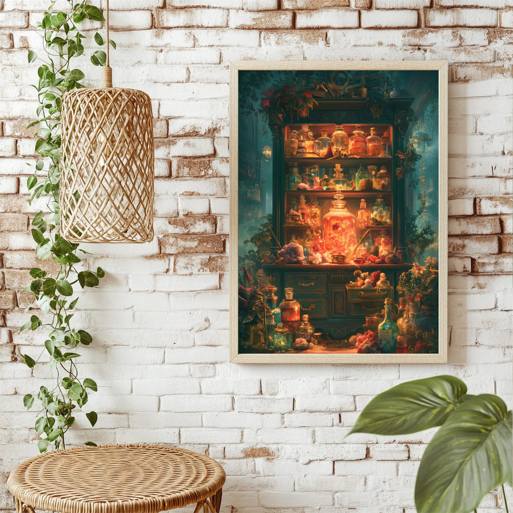 Alte Apotheke Poster – Raumansicht 1