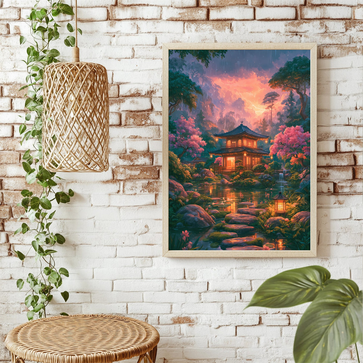 Japanischer Pavillon Poster – Raumansicht 1