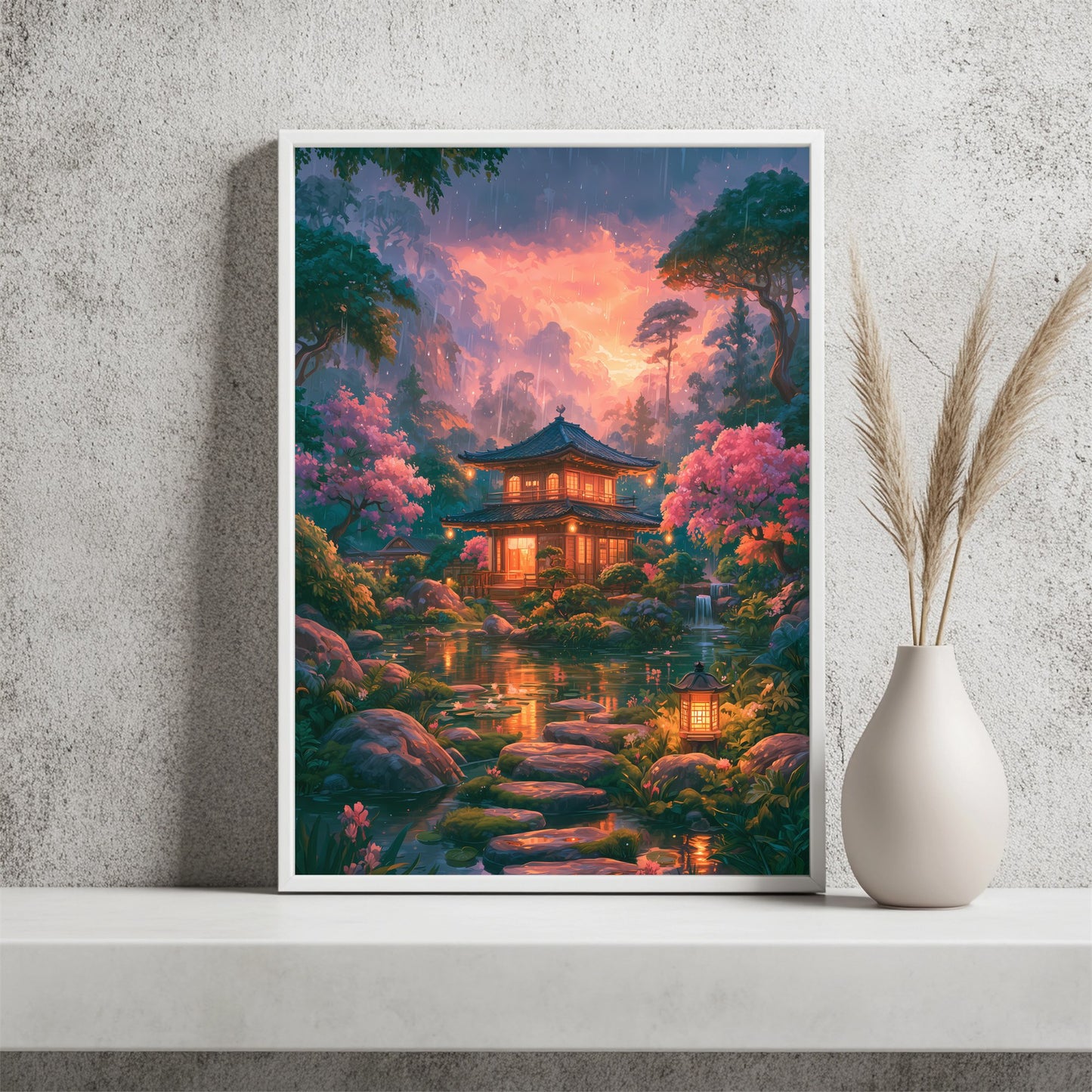 Japanischer Pavillon Poster – Raumansicht 2