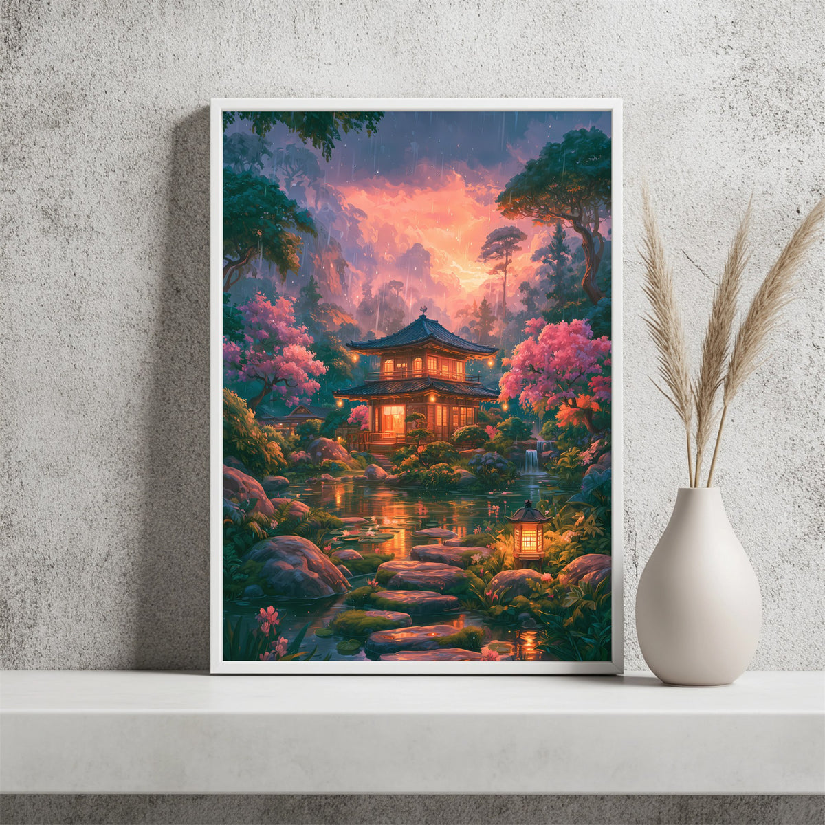 Japanischer Pavillon Poster – Raumansicht 2