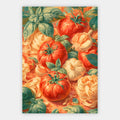 Tomaten Knoblauch und Pasta Poster – Freisteller