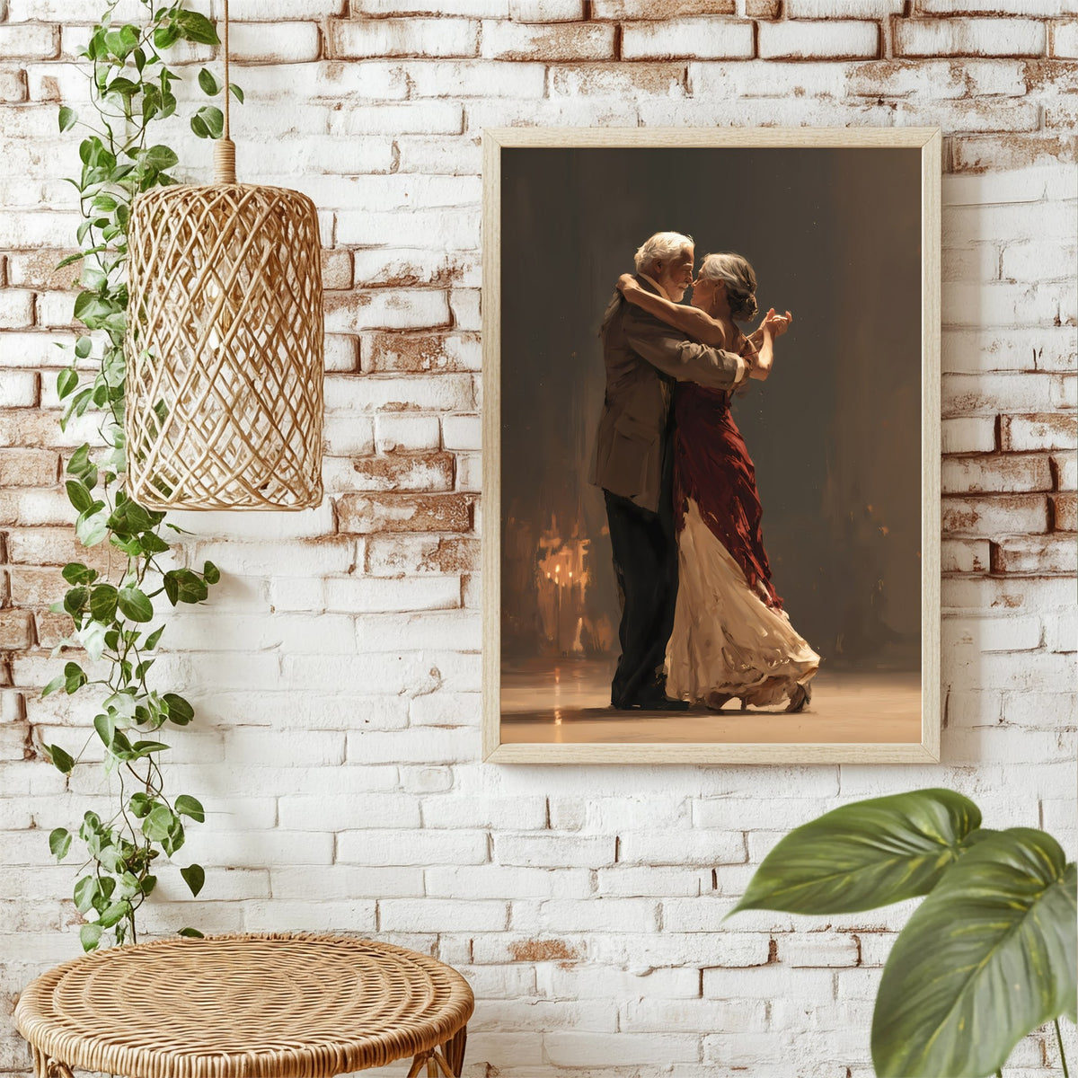 Tanzendes Paar Poster – Raumansicht 1