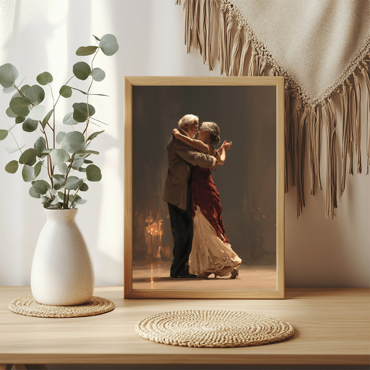 Tanzendes Paar Poster – Raumansicht 3