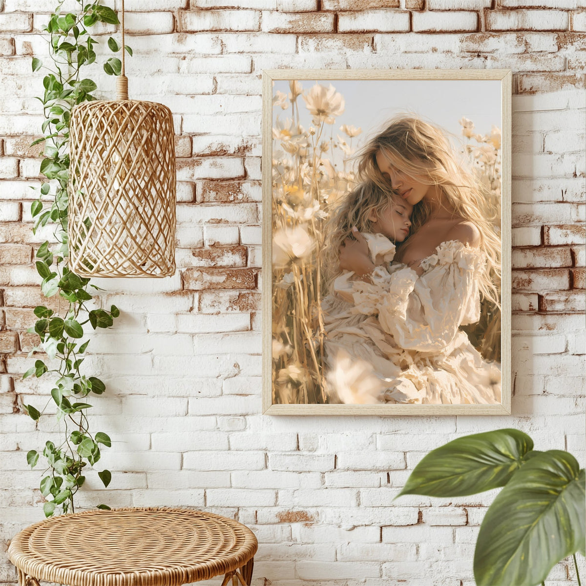 Mutter und Kind Poster – Raumansicht 1