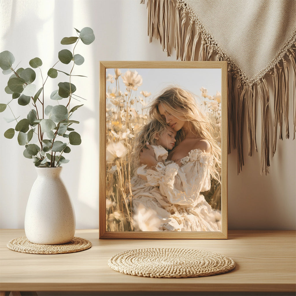 Mutter und Kind Poster – Raumansicht 3