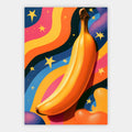 Banane im Weltraum Poster – Freisteller