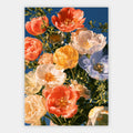 Frühlingsblumenstrauß Poster – Freisteller