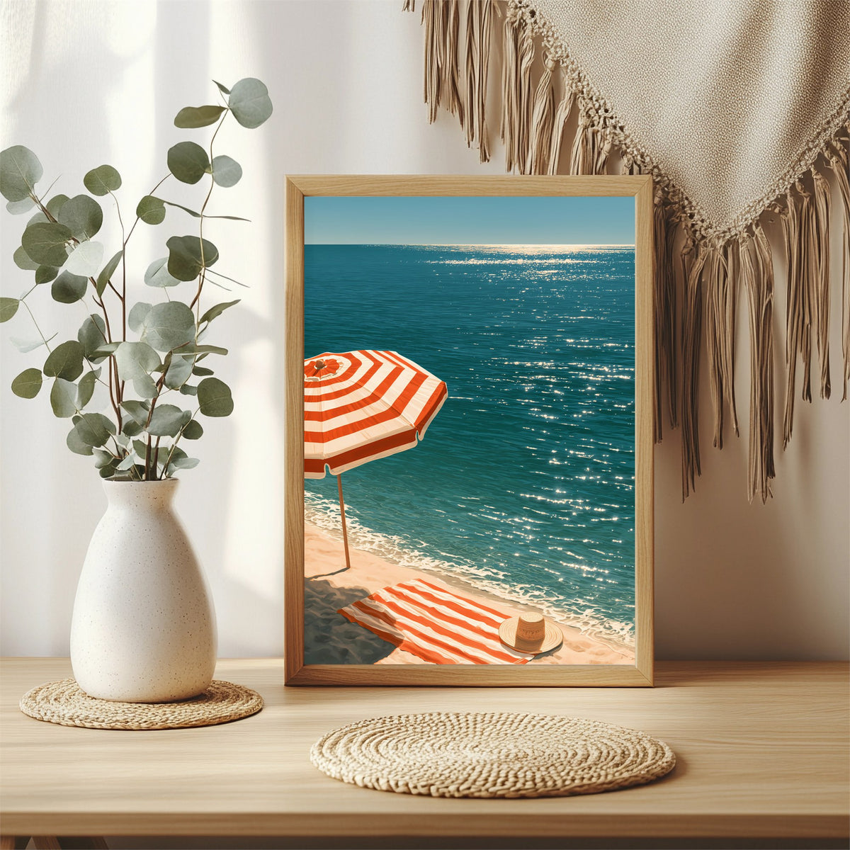 Sommer am Meer Poster – Raumansicht 3
