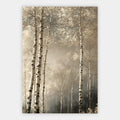 Heller Birkenwald Poster – Freisteller