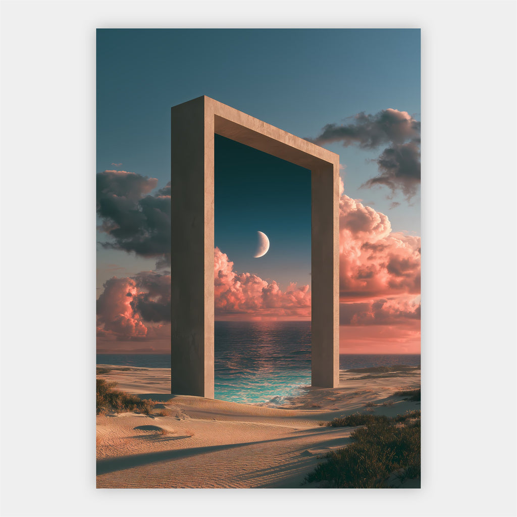 Tor zum Mond Poster – Freisteller