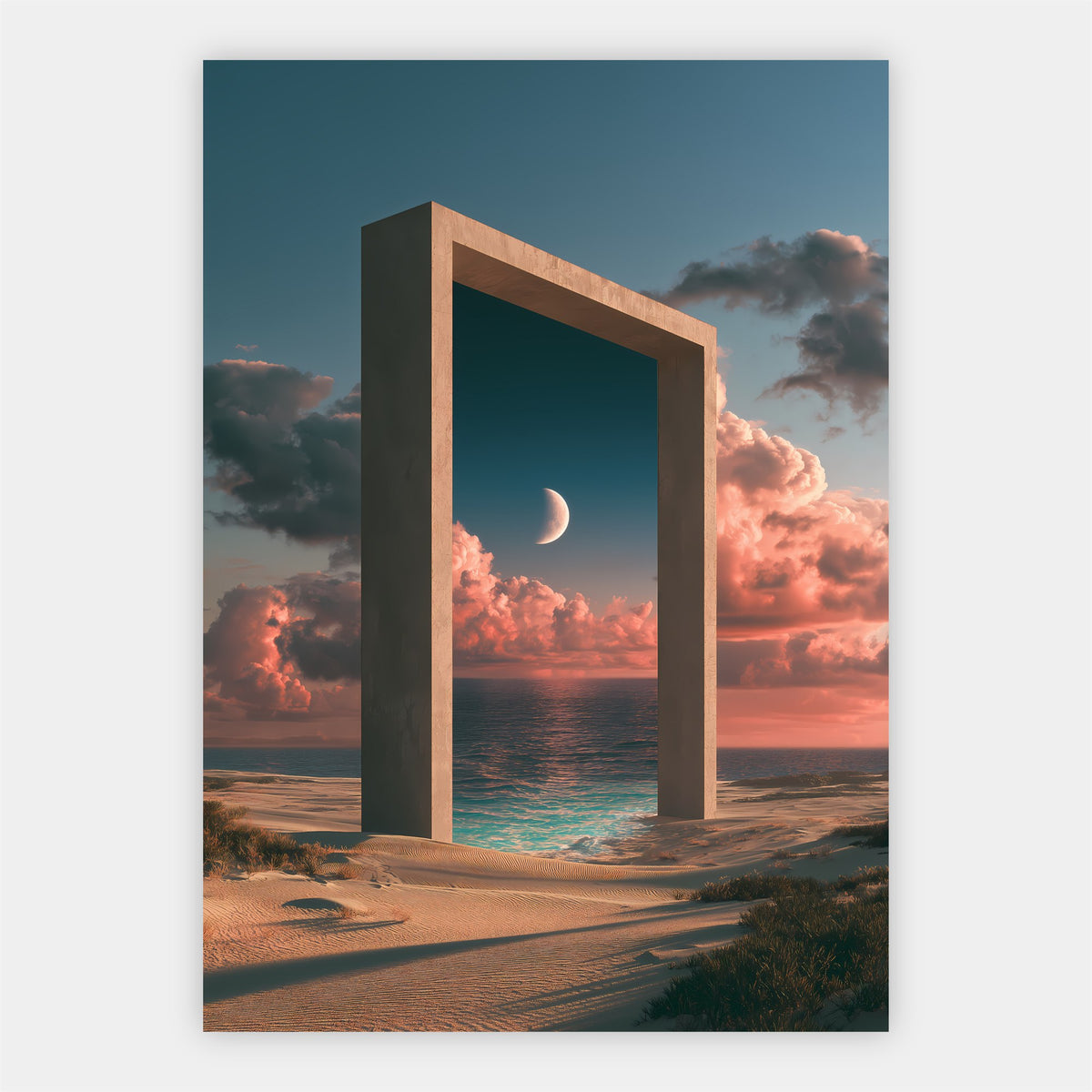 Tor zum Mond Poster – Freisteller