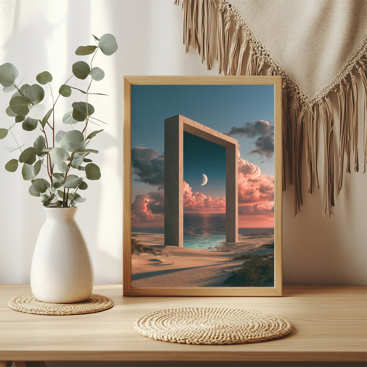 Tor zum Mond Poster – Raumansicht 3