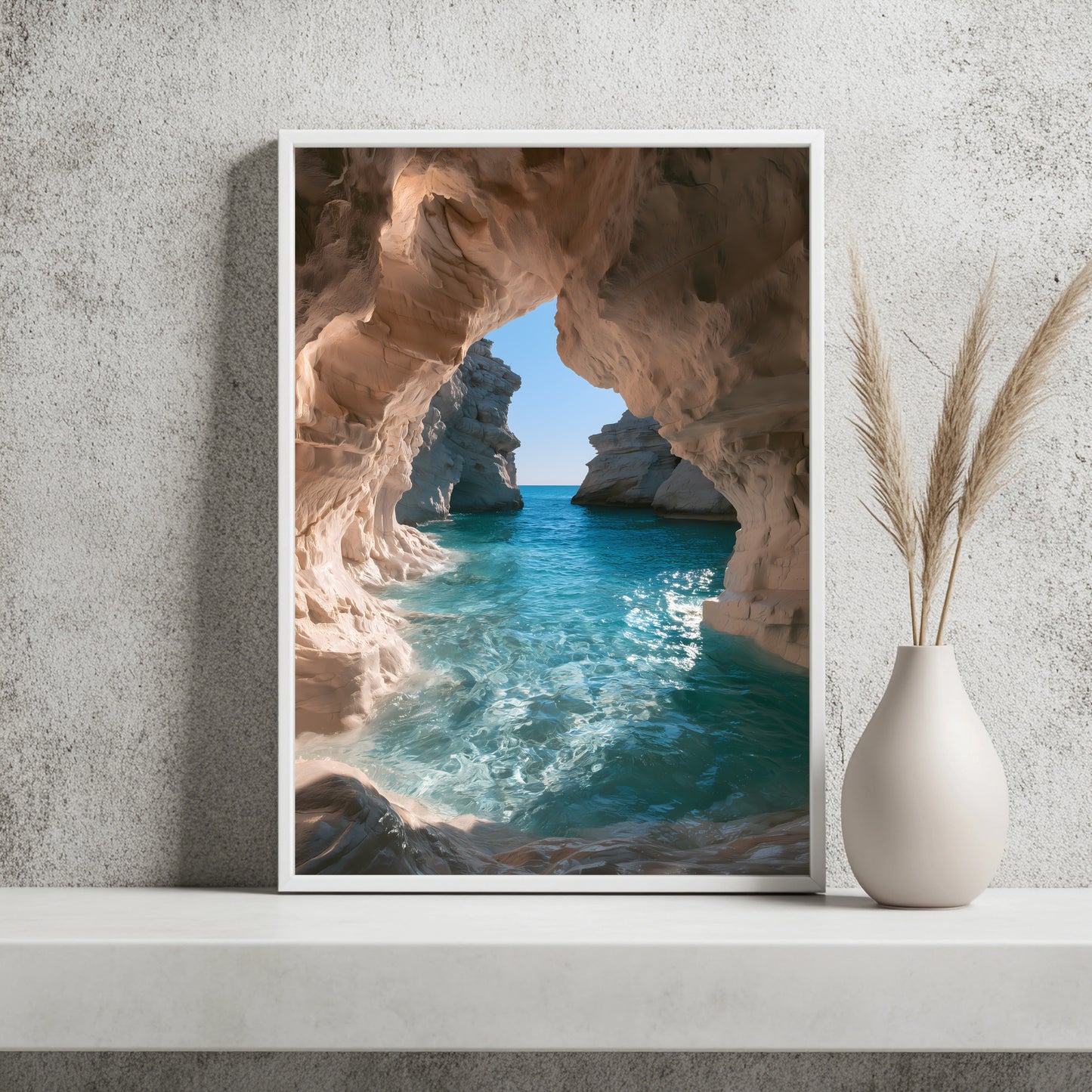 Meeresgrotte Poster – Raumansicht 2