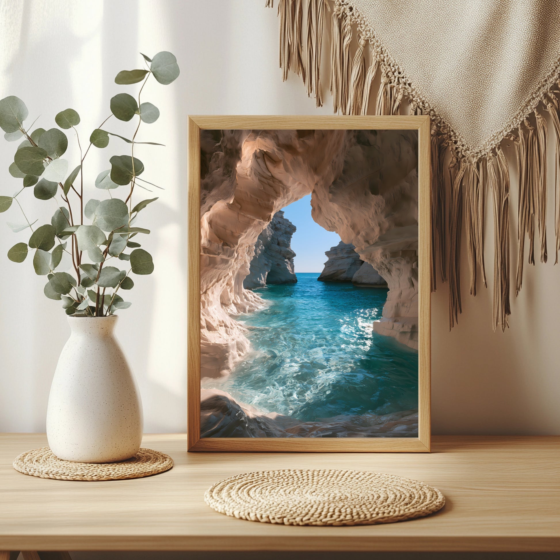 Meeresgrotte Poster – Raumansicht 3