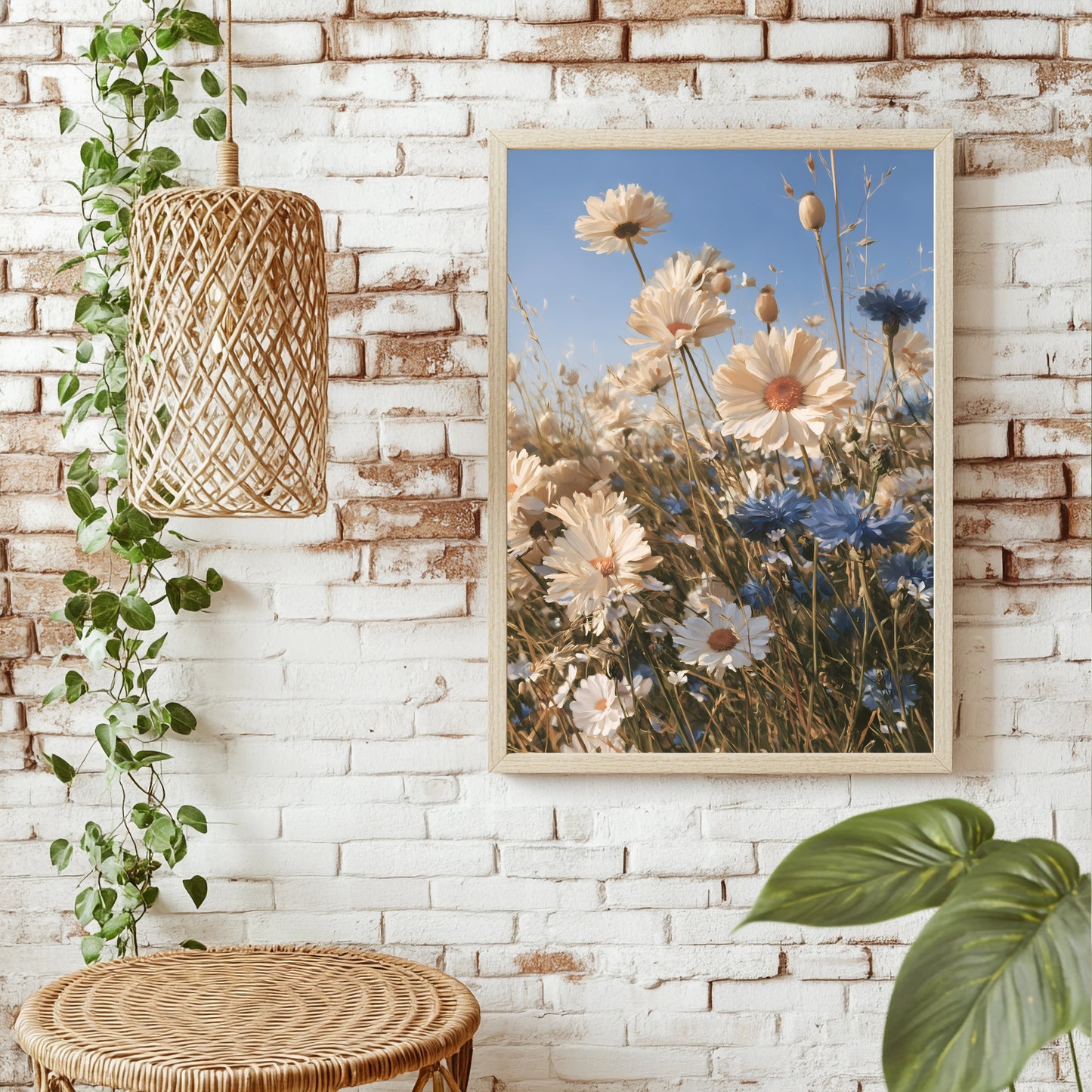 Wildblumenwiese Poster – Raumansicht 1