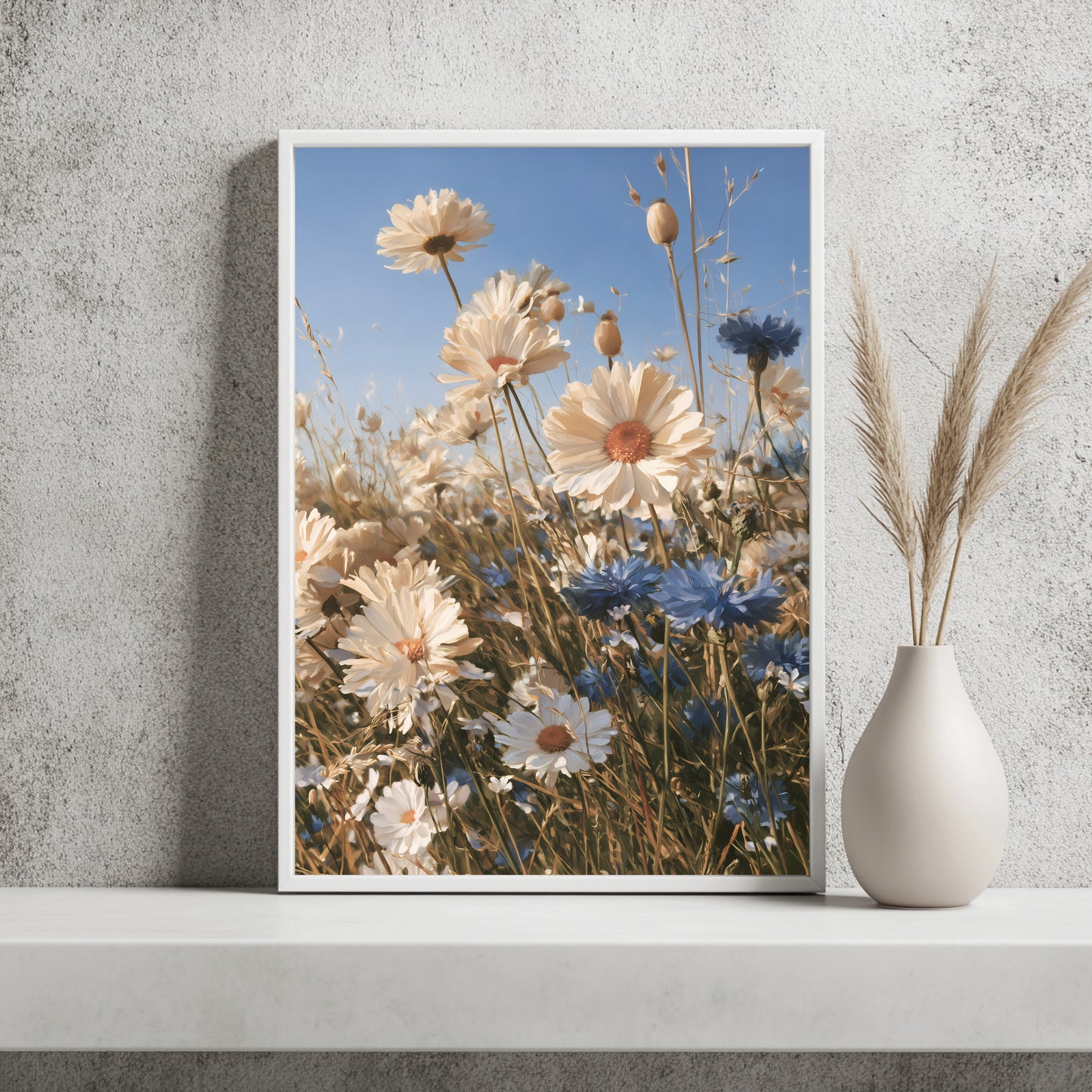 Wildblumenwiese Poster – Raumansicht 2