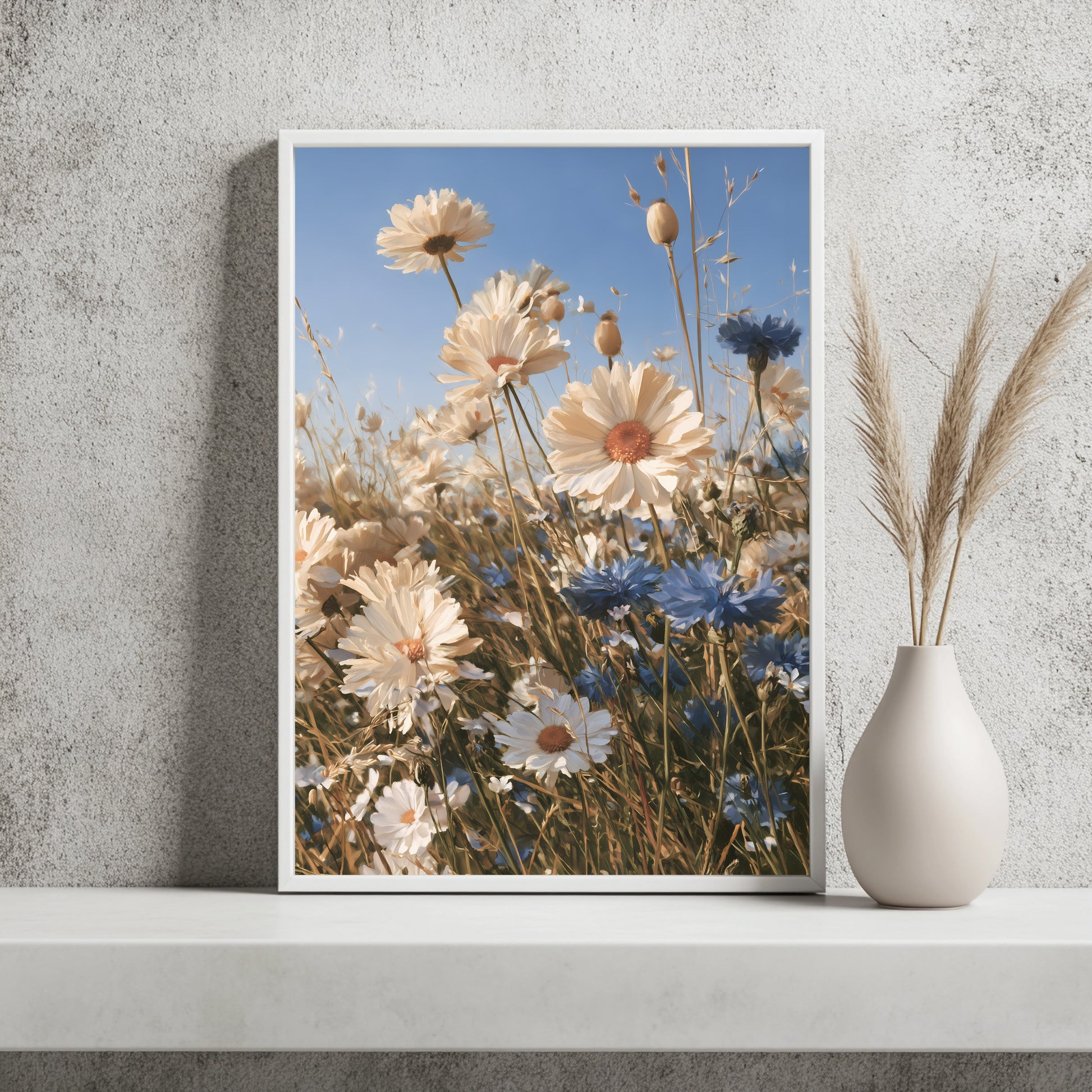 Wildblumenwiese Poster – Raumansicht 2