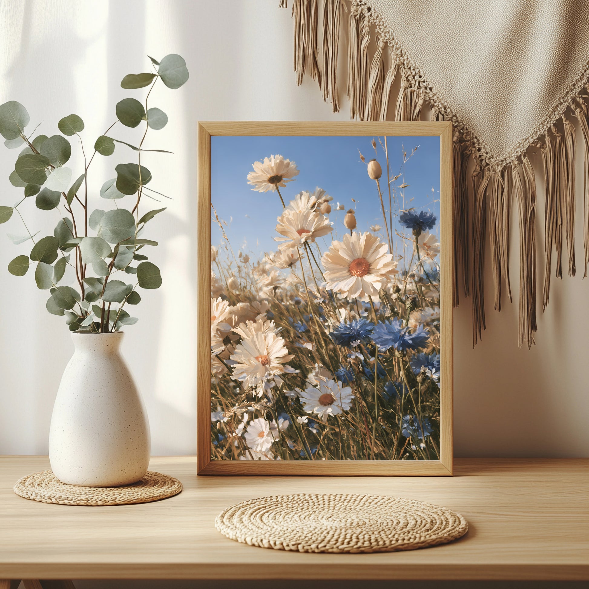 Wildblumenwiese Poster – Raumansicht 3