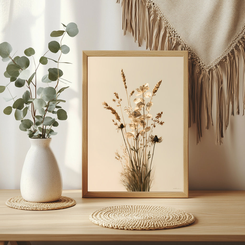 Trockenblumen Poster – Raumansicht 3