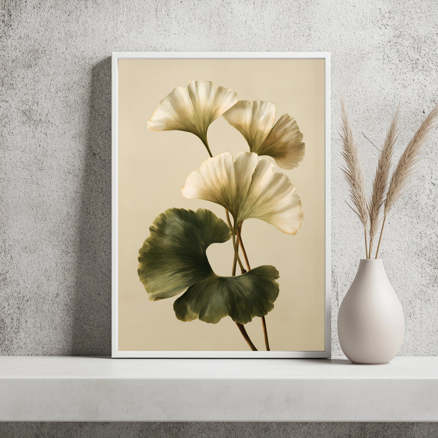 Ginkgoblätter Poster – Raumansicht 2